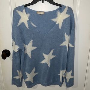 Blue Starry Night Sweater